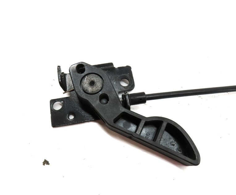 Thumbnail 14: 2014 BMW X3 (F25) FRONT HOOD SAFETY CATCH HOOK & RELEASE LEVER w/ CABLE
