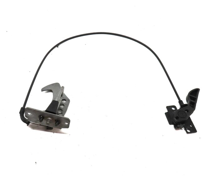 Thumbnail 8: 2014 BMW X3 (F25) FRONT HOOD SAFETY CATCH HOOK & RELEASE LEVER w/ CABLE