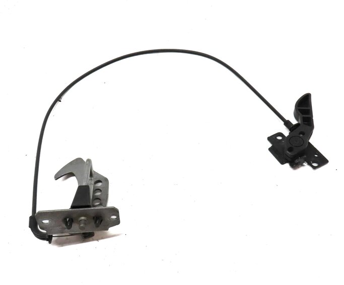 Thumbnail 9: 2014 BMW X3 (F25) FRONT HOOD SAFETY CATCH HOOK & RELEASE LEVER w/ CABLE