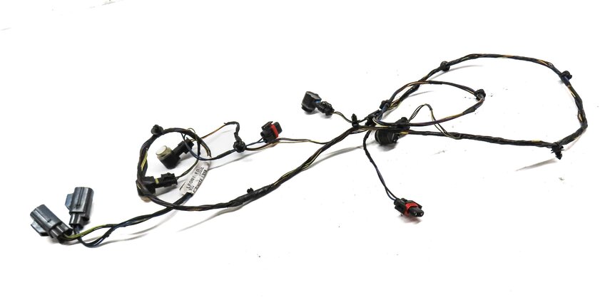 Thumbnail 3: 2010 RANGE ROVER SPORT (L320) FRONT PDC PARK DISTANCE SENSOR SET & HARNESS WHITE