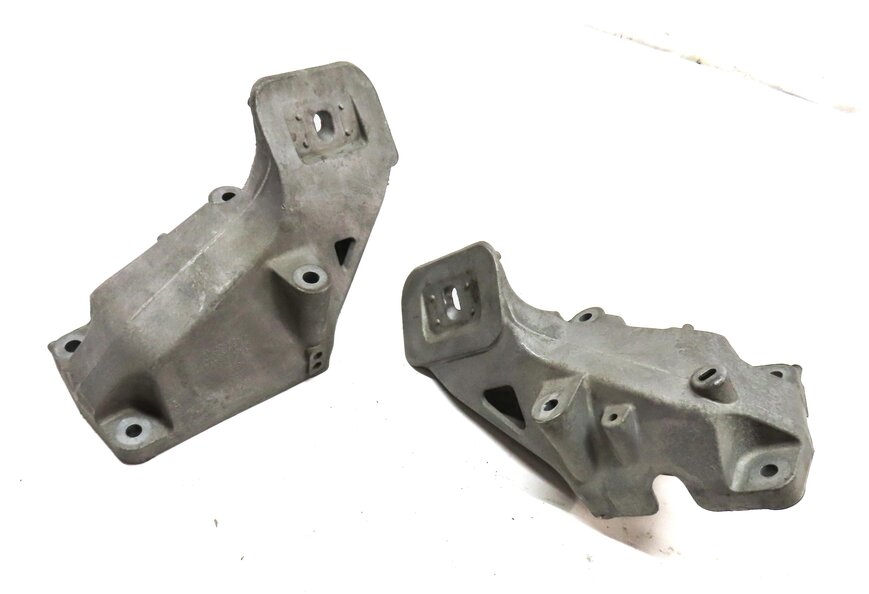 2010 RANGE ROVER SPORT (L320) 5.0L ENGINE LEFT & RIGHT MOTOR MOUNT BRACKET SET-2