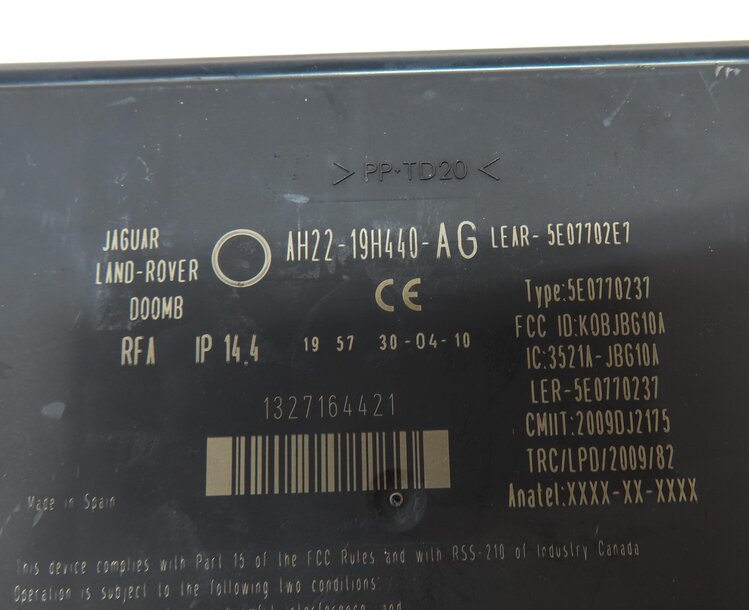Thumbnail 15: 2010 RANGE ROVER SPORT (L320) 5.0L ENGINE ECM ECU BCM IMMOBILIZER MODULE KEY SET