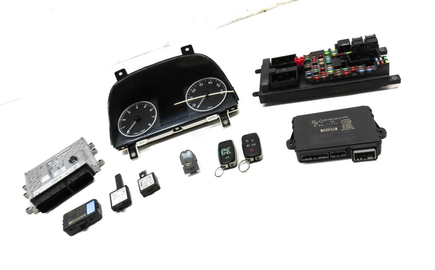 Thumbnail 23: 2010 RANGE ROVER SPORT (L320) 5.0L ENGINE ECM ECU BCM IMMOBILIZER MODULE KEY SET