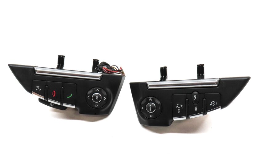 Thumbnail 2: 2010 RANGE ROVER SPORT (L320) STEERING WHEEL PHONE CRUISE SWITCH BUTTON SET