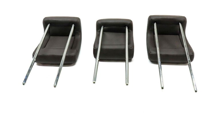 Thumbnail 6: 10-13 RANGE ROVER SPORT L320 REAR LEFT RIGHT CENTER HEADREST ARABICA DARK BROWN