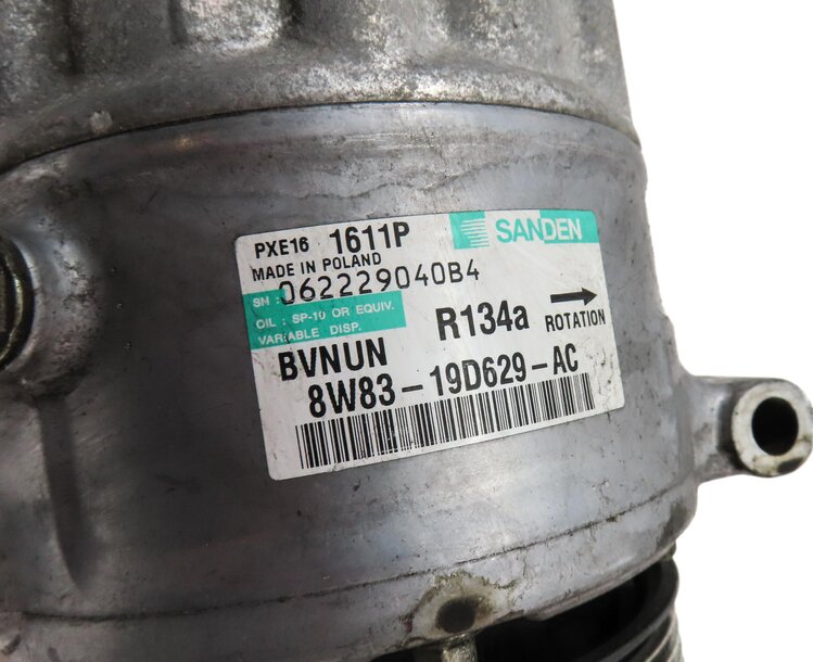 Thumbnail 7: 2010-2013 LAND ROVER LR4 - RANGE ROVER SPORT (L320) A/C AIR COMPRESSOR PUMP