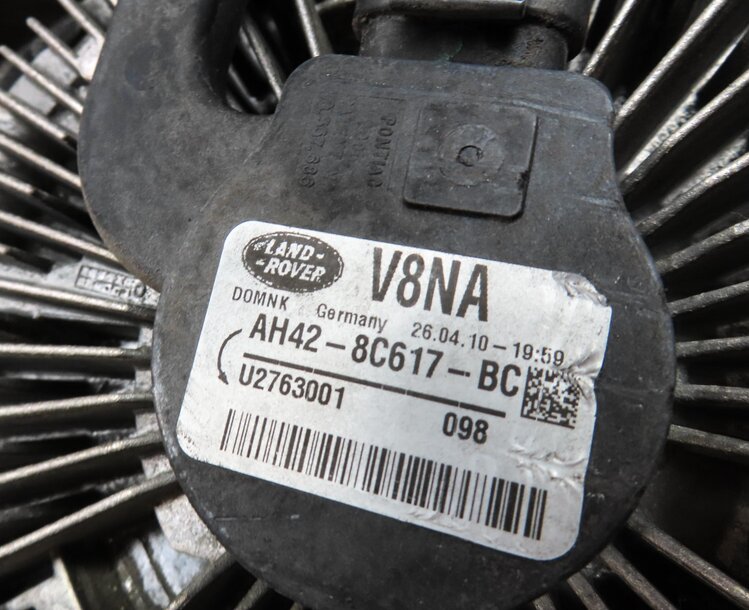 Thumbnail 7: 2010-2013 LR4 - RANGE ROVER SPORT (L320) 5.0L NON SC COOLING FAN BLADE w/ CLUTCH