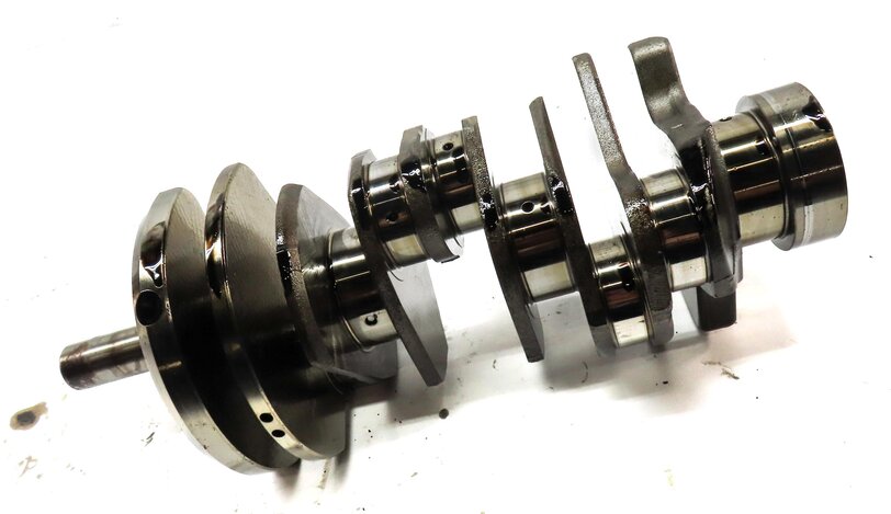 Thumbnail 3: 2008 MERCEDES GL320 GL350 (X164) 3.0L OM642 DIESEL ENGINE CRANKSHAFT CRANK SHAFT