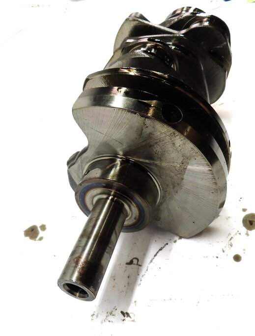 Thumbnail 5: 2008 MERCEDES GL320 GL350 (X164) 3.0L OM642 DIESEL ENGINE CRANKSHAFT CRANK SHAFT