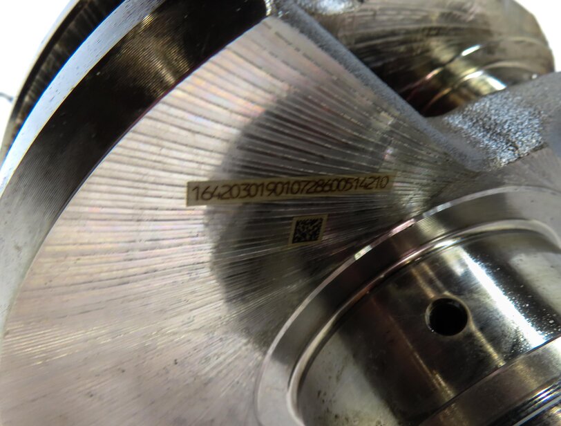 Thumbnail 7: 2008 MERCEDES GL320 GL350 (X164) 3.0L OM642 DIESEL ENGINE CRANKSHAFT CRANK SHAFT