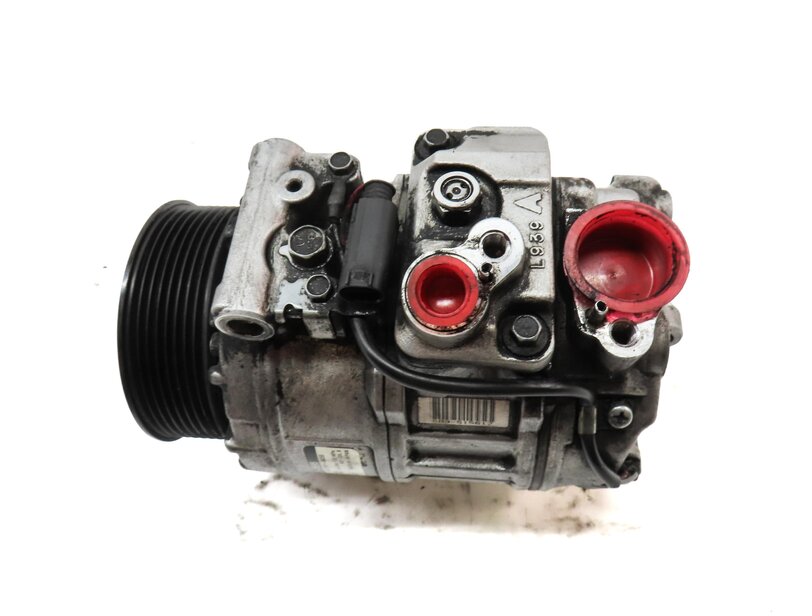 Thumbnail 4: 07-08 MERCEDES GL320 R320 (X164 W251) 3.0L OM642 DIESEL ENGINE A/C COMPRESSOR