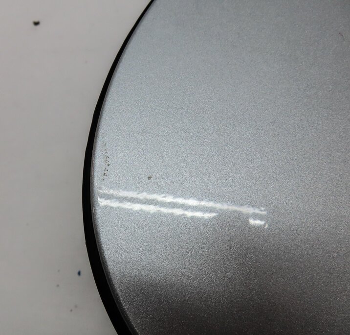 Thumbnail 7: 07-12 MERCEDES GL320 GL350 GL450 GL550 (X164) FUEL TANK HOUSING & DOOR (SILVER)