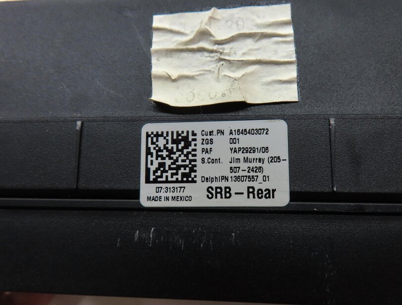 Thumbnail 5: 2008 MERCEDES GL320 (X164) REAR TRUNK POWER JUNCTION FUSE BOX