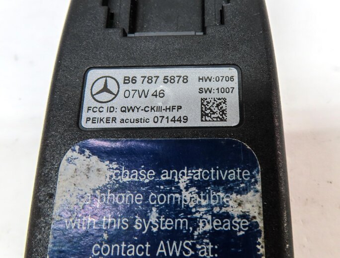 Thumbnail 5: 2008 MERCEDES GL320 (X164) CENTER CONSOLE CELL PHONE BLUETOOTH CRADLE MODULE
