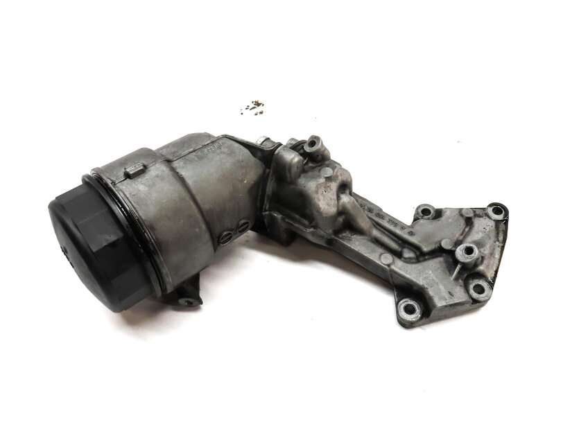Thumbnail 4: 2008 MERCEDES GL320 (X164) 3.0L OM642 DIESEL ENGINE OIL FILTER HOUSING ADAPTER