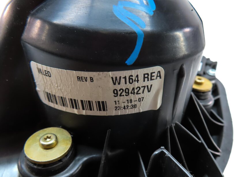 Thumbnail 6: 06-13 MERCEDES GL ML R CLASS (W164 W251 X164) REAR HEATER A/C BLOWER FAN MOTOR