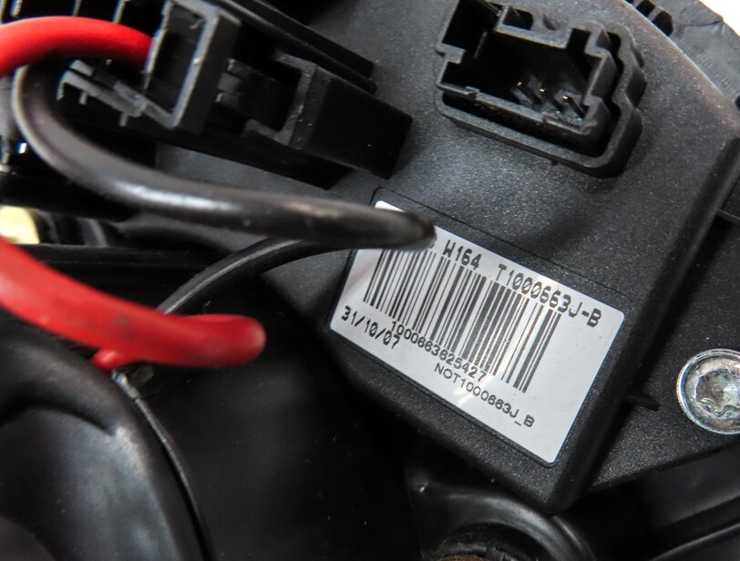 Thumbnail 7: 06-13 MERCEDES GL ML R CLASS (W164 W251 X164) REAR HEATER A/C BLOWER FAN MOTOR