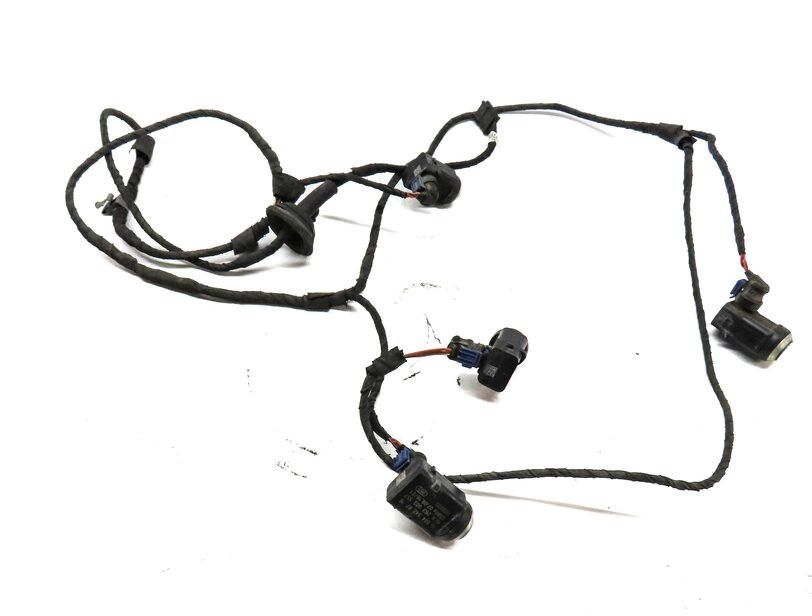 2008 MERCEDES GL320 (X164) REAR PDC PARK SENSOR SET w/ HARNESS (IRIDIUM SILVER)