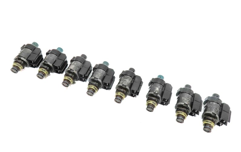 04-18 MERCEDES C CL E GL G ML S SLK 722.9 TRANSMISSION VALVE BODY SOLENOID SET-8