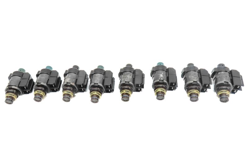 Thumbnail 2: 04-18 MERCEDES C CL E GL G ML S SLK 722.9 TRANSMISSION VALVE BODY SOLENOID SET-8
