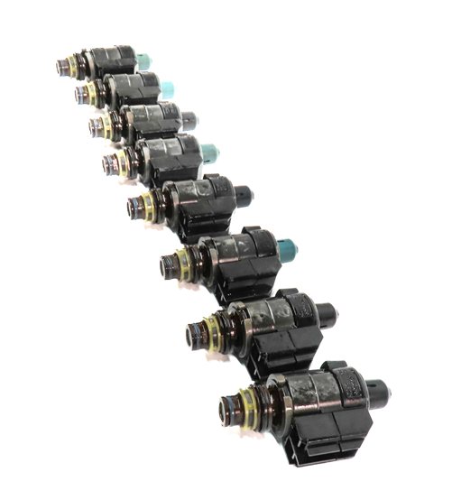 Thumbnail 4: 04-18 MERCEDES C CL E GL G ML S SLK 722.9 TRANSMISSION VALVE BODY SOLENOID SET-8