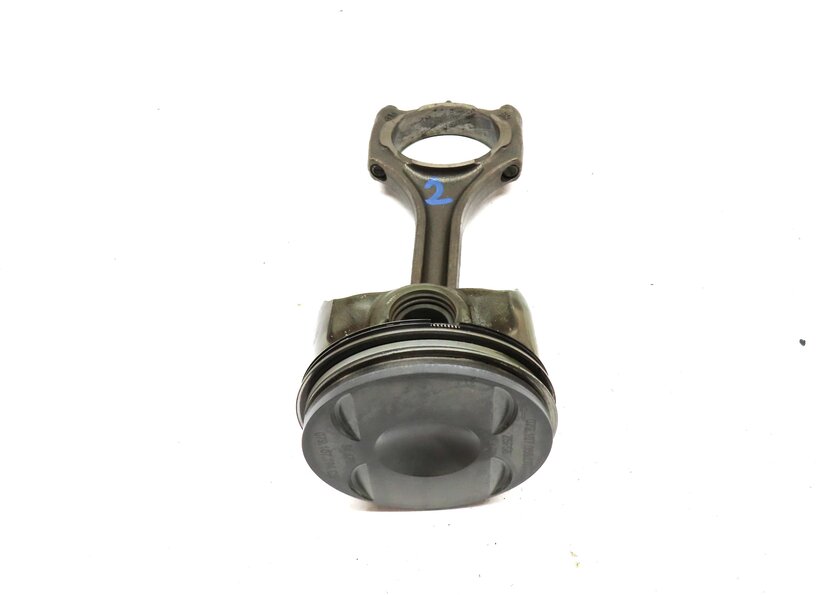 Thumbnail 2: 2013-2018 AUDI A8 S6 S7 (C7 D4) 4.0L V8 ENGINE PISTON & CONNECTING ROD