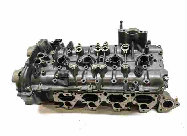 Thumbnail 2: 13-14 AUDI A8 S8 D4 4H 4.0L TURBO CEUA ENGINE RIGHT CYLINDER HEAD & VALVE COVER