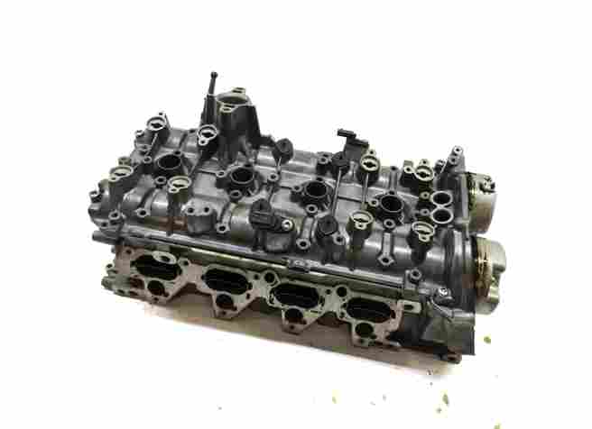 13-14 AUDI A8 S8 (D4 4H) 4.0L TURBO CEUA ENGINE LEFT CYLINDER HEAD & VALVE COVER