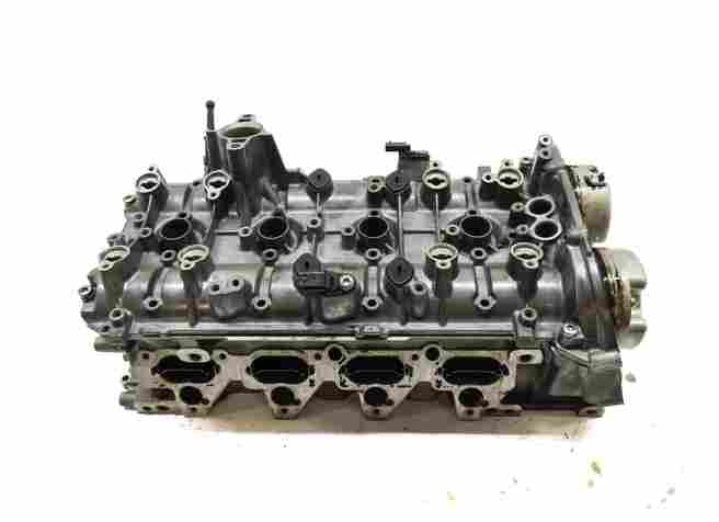 Thumbnail 2: 13-14 AUDI A8 S8 (D4 4H) 4.0L TURBO CEUA ENGINE LEFT CYLINDER HEAD & VALVE COVER
