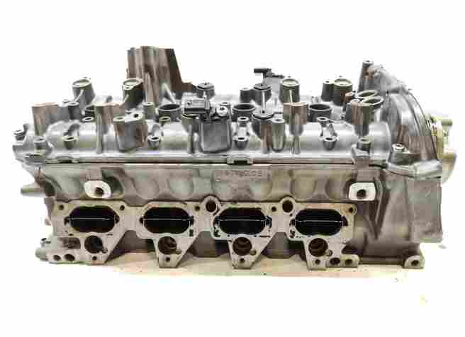 Thumbnail 4: 13-14 AUDI A8 S8 (D4 4H) 4.0L TURBO CEUA ENGINE LEFT CYLINDER HEAD & VALVE COVER