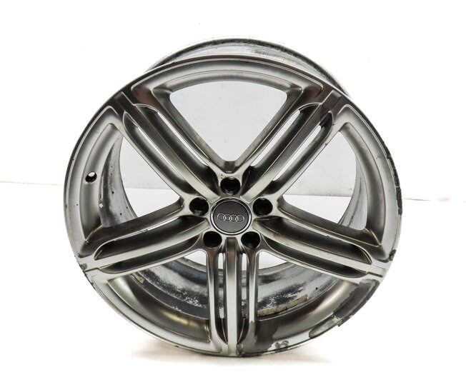 11-15 AUDI A8 (D4 4H) 20x9 INCH 5 TRIPLE SPOKE (15 SPOKE) ALUMINUM WHEEL RIM CE5