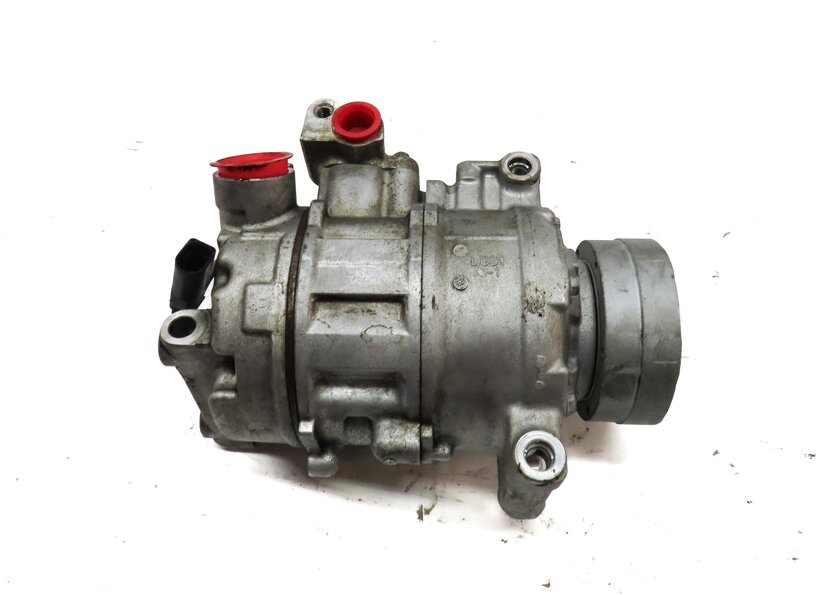 Thumbnail 4: 2013-2018 AUDI A8 S8 (D4 4H) 4.0L ENGINE - A/C AIR CONDITIONING COMPRESSOR PUMP