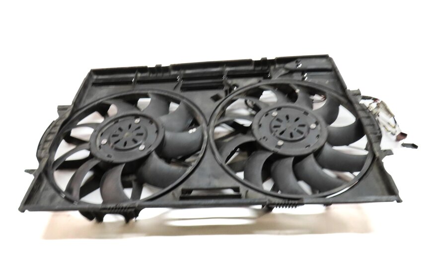 Thumbnail 4: 2013-2014 AUDI A8 S8 (D4 4H) 4.0L ENGINE RADIATOR COOLING FAN ASSEMBLY