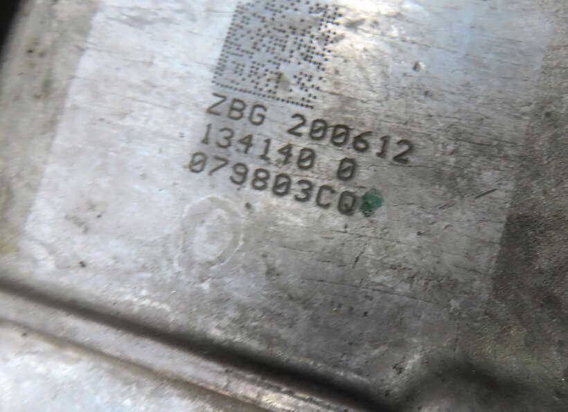 Thumbnail 9: 2013-2014 AUDI A8 S8 (D4 4H) 4.0L 4.0T TURBO CEUA ENGINE UPPER OIL PAN