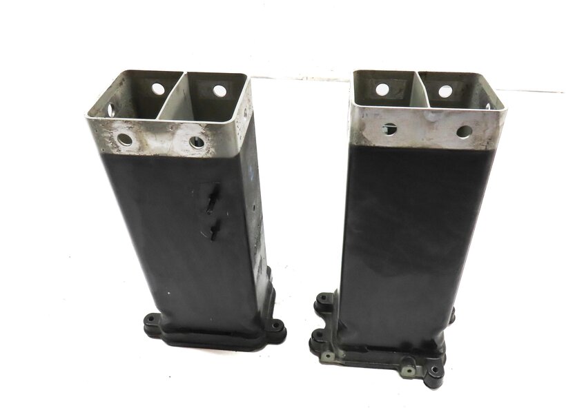 Thumbnail 2: 2013 AUDI A8 (D4 4H) FRONT LEFT & RIGHT BUMPER REINFORCEMENT BRACKET SET 2