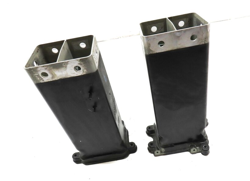 Thumbnail 3: 2013 AUDI A8 (D4 4H) FRONT LEFT & RIGHT BUMPER REINFORCEMENT BRACKET SET 2