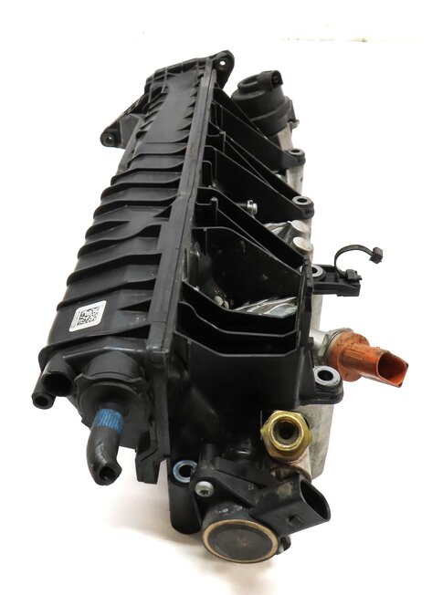 Thumbnail 4: 13-15 AUDI A8 S6 S7 S8 (C7 4G8 D4 4H) 4.0L ENGINE - RIGHT LOWER INTAKE MANIFOLD