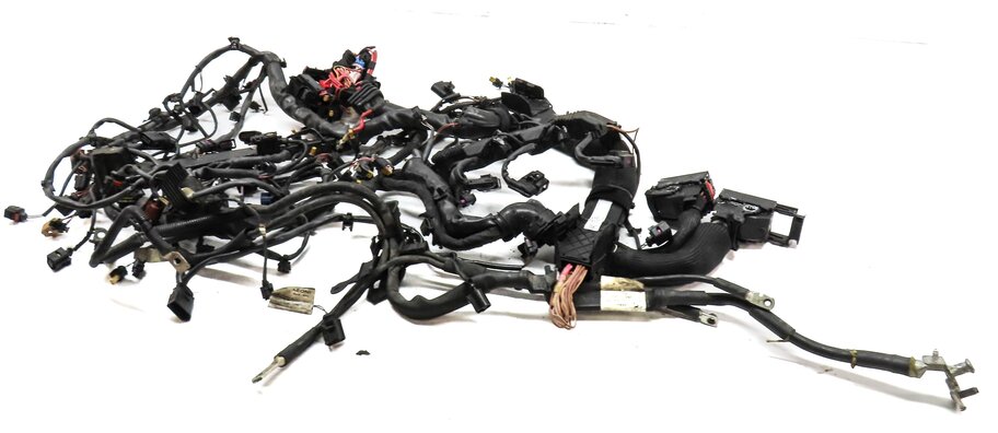 Thumbnail 1: 2013 AUDI A8 (D4 4H) 4.0L CEUA ENGINE WIRING WIRE HARNESS 079971627AF 4H0971703
