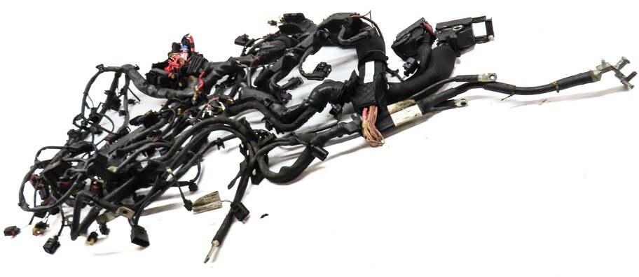 Thumbnail 2: 2013 AUDI A8 (D4 4H) 4.0L CEUA ENGINE WIRING WIRE HARNESS 079971627AF 4H0971703