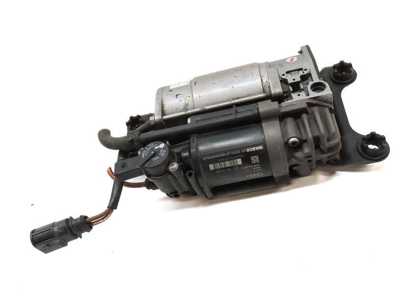 Thumbnail 3: 2007-2018 AUDI A8 S8 (D3 D4 4H) AIR SUSPENSION COMPRESSOR PUMP MOTOR