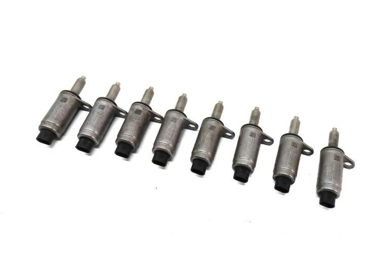 Thumbnail 1: 2013 AUDI A8 D4 4H 4.0L CEUA ENGINE CAMSHAFT CAM SHAFT ADJUSTMENT SOLENOID SET 8