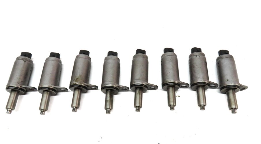 Thumbnail 4: 2013 AUDI A8 D4 4H 4.0L CEUA ENGINE CAMSHAFT CAM SHAFT ADJUSTMENT SOLENOID SET 8