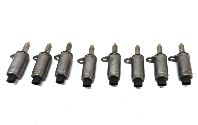 Thumbnail 2: 2013 AUDI A8 D4 4H 4.0L CEUA ENGINE CAMSHAFT CAM SHAFT ADJUSTMENT SOLENOID SET 8