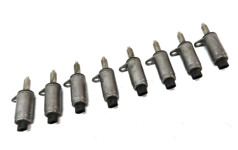Thumbnail 3: 2013 AUDI A8 D4 4H 4.0L CEUA ENGINE CAMSHAFT CAM SHAFT ADJUSTMENT SOLENOID SET 8