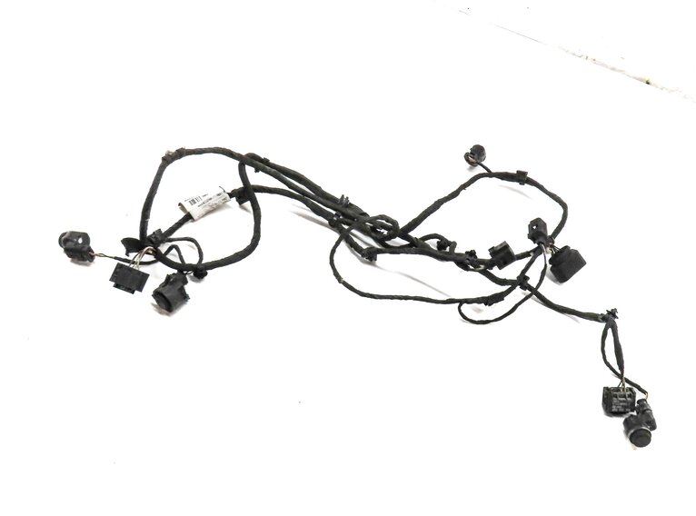 2013 AUDI A8 (D4 4H) FRONT PARK ASSIST PDC SENSOR SET4 (BLACK) w/ WIRE HARNESS