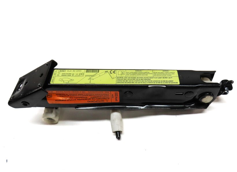Thumbnail 2: 2011-2018 AUDI A8 S8 (D4 4H) EMERGENCY SPARE TIRE SCISSOR JACK w/ HANDLE