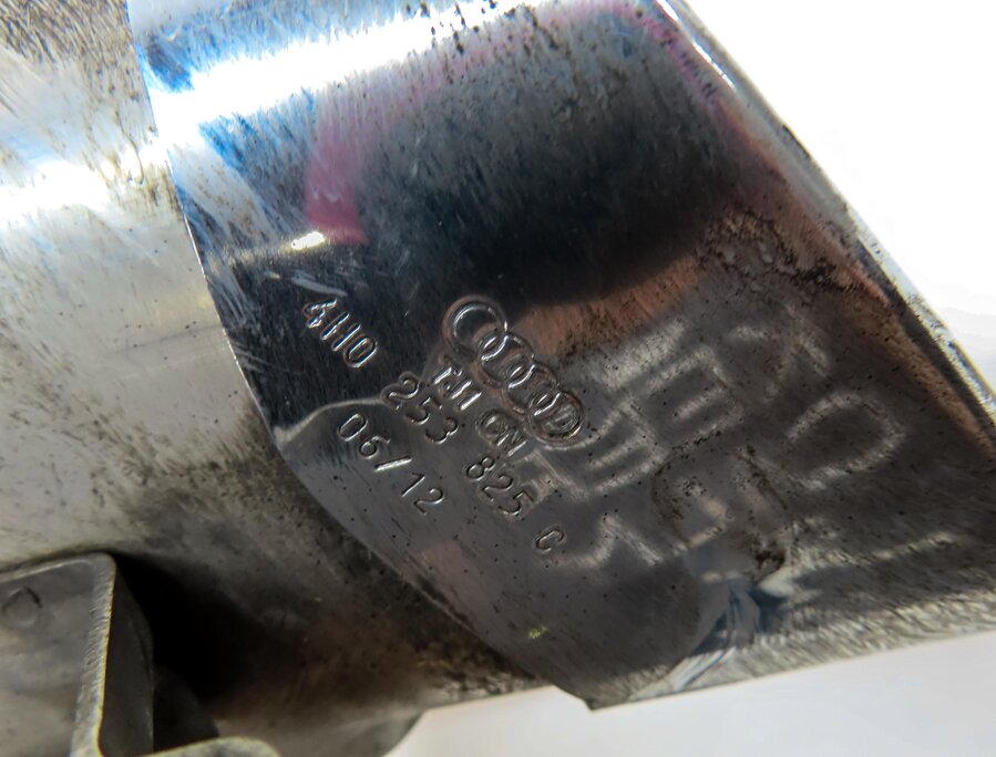 Thumbnail 10: 2013 AUDI A8 D4 4H 4.0L CEUA ENGINE REAR LEFT & RIGHT EXHAUST MUFFLER TIP SET 2