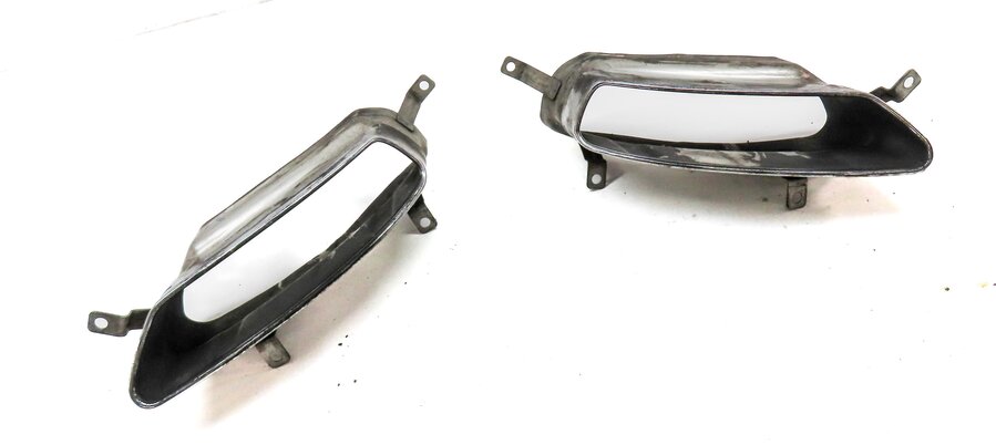Thumbnail 3: 2013 AUDI A8 D4 4H 4.0L CEUA ENGINE REAR LEFT & RIGHT EXHAUST MUFFLER TIP SET 2