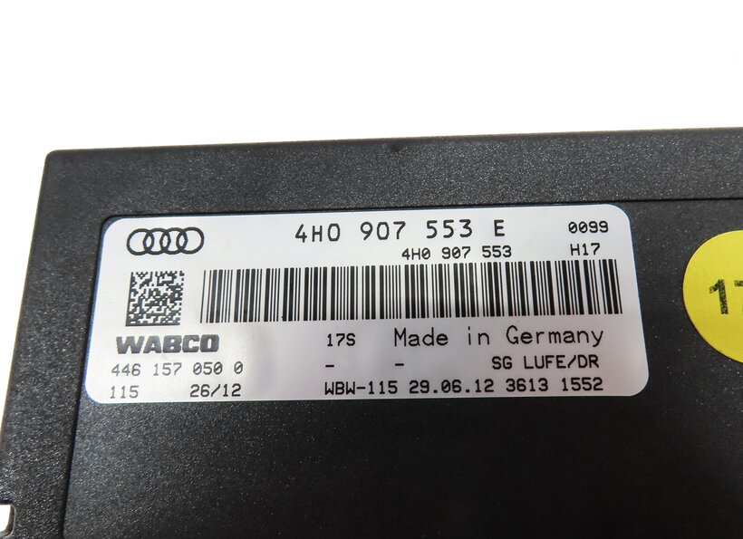 Thumbnail 4: 2013 AUDI A8 (D4 4H) AIR SUSPENSION CONTROL MODULE 4H0907553E
