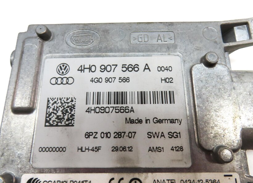 Thumbnail 4: 2013-2014 AUDI A8 S8 (D4 4H) BLIND SPOT ALERT MODULE RADAR SENSOR (MASTER)